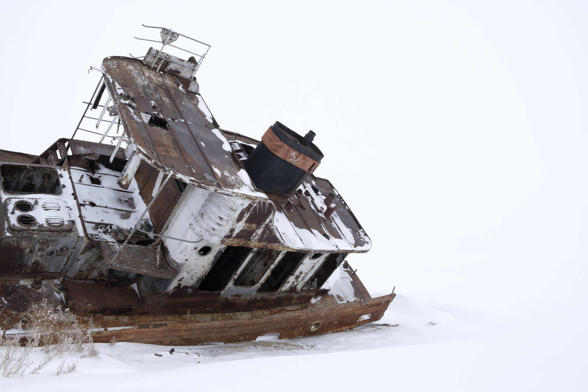 Didier Bizet « L'Interminable hiver au bord de la Mer d'Aral »